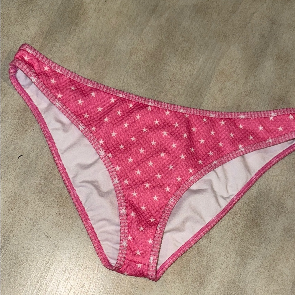 Lovers + Friends Pink Bikini Bottom